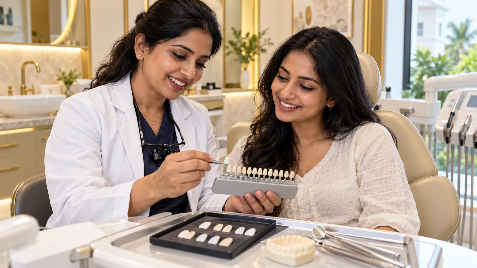 Smile makeover dentist in Pondicherry providing personalized cosmetic dental treatment