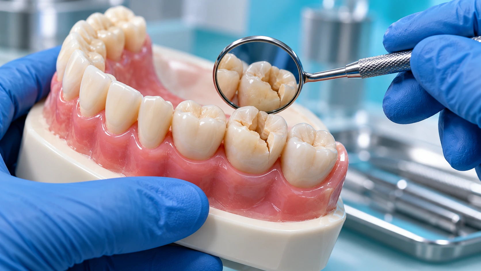 Broken tooth treatment in Pondicherry with modern restorative dental care