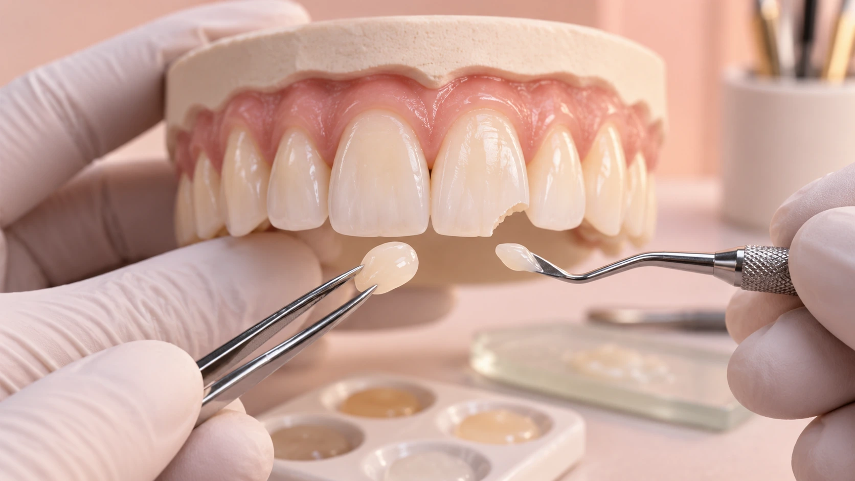 Chipped tooth repair in Pondicherry with modern cosmetic and restorative dental treatment