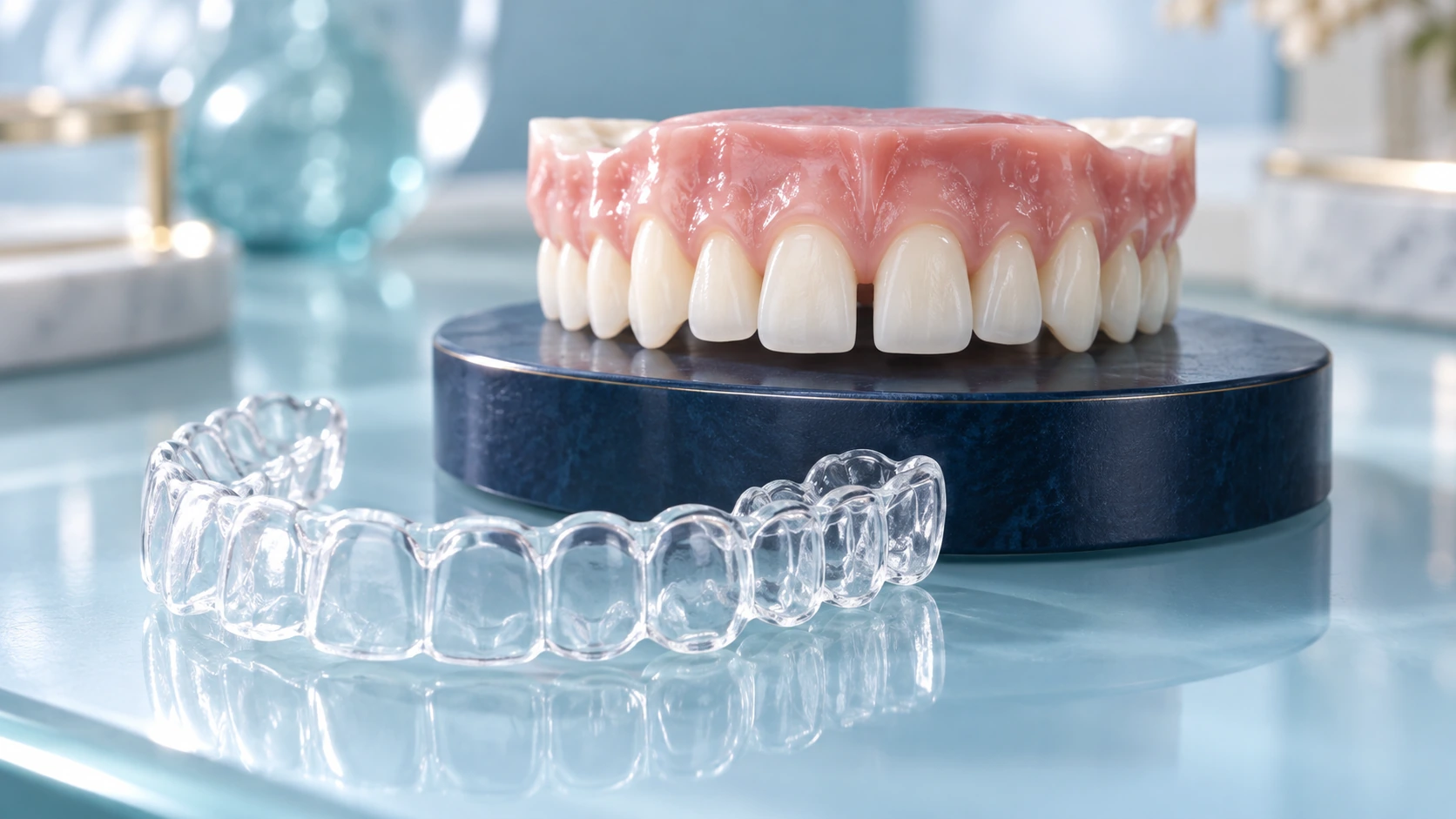 Invisalign aftercare tips in Pondicherry showing retainer care and smile maintenance