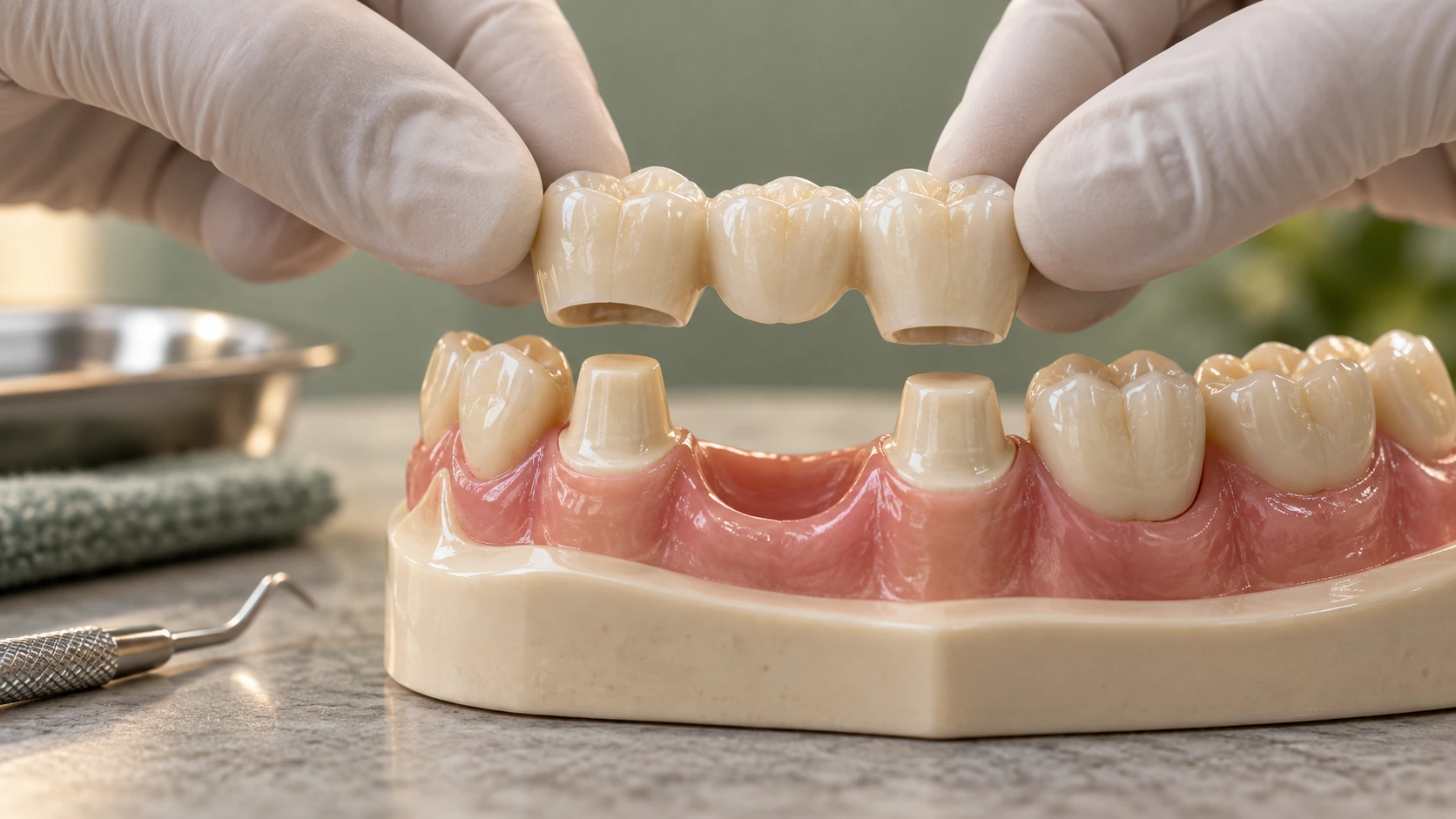 Dental crown and bridge treatment in Pondicherry with digital restorative dentistry