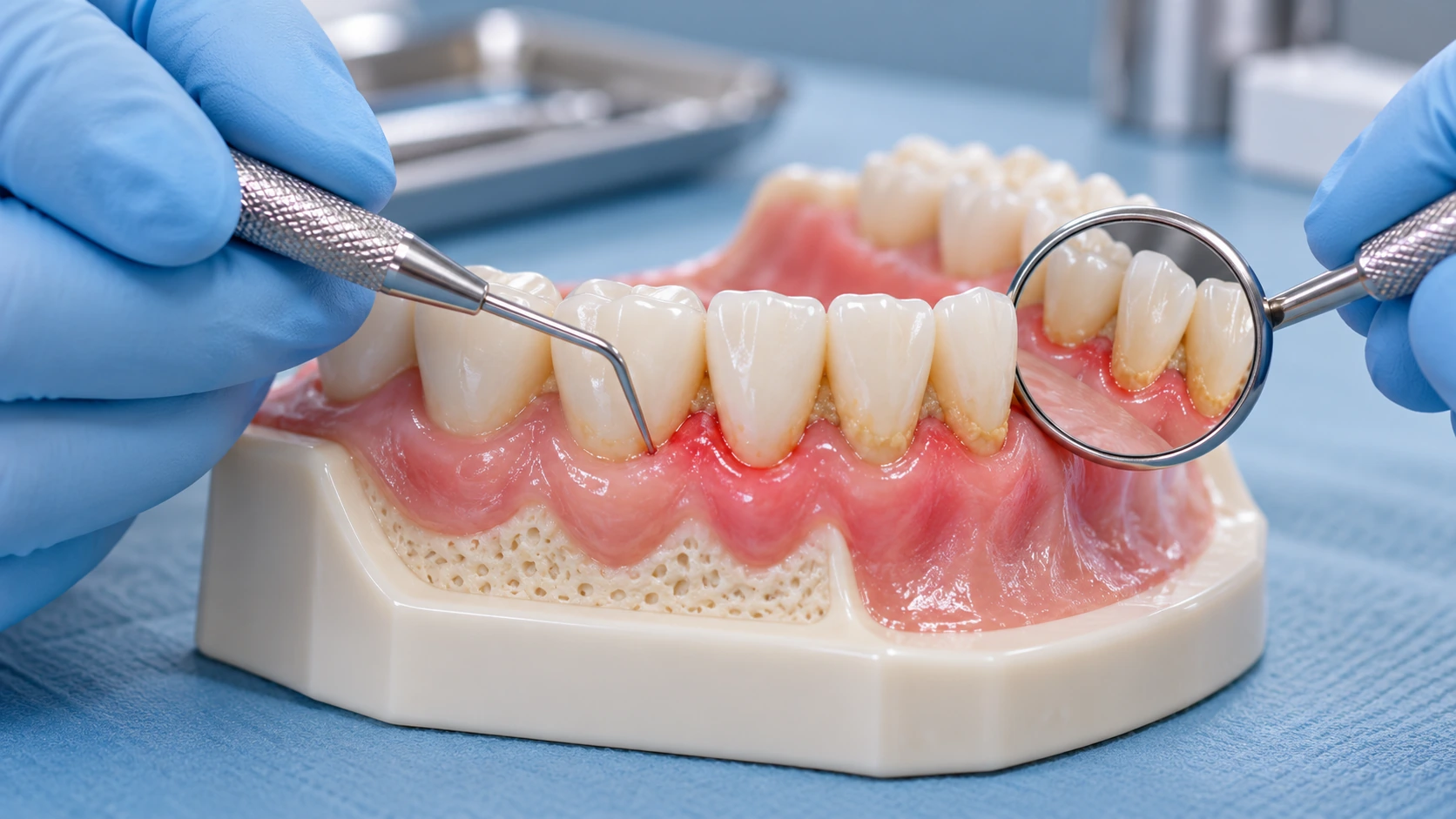 Gum disease treatment in Pondicherry with professional periodontal dental care