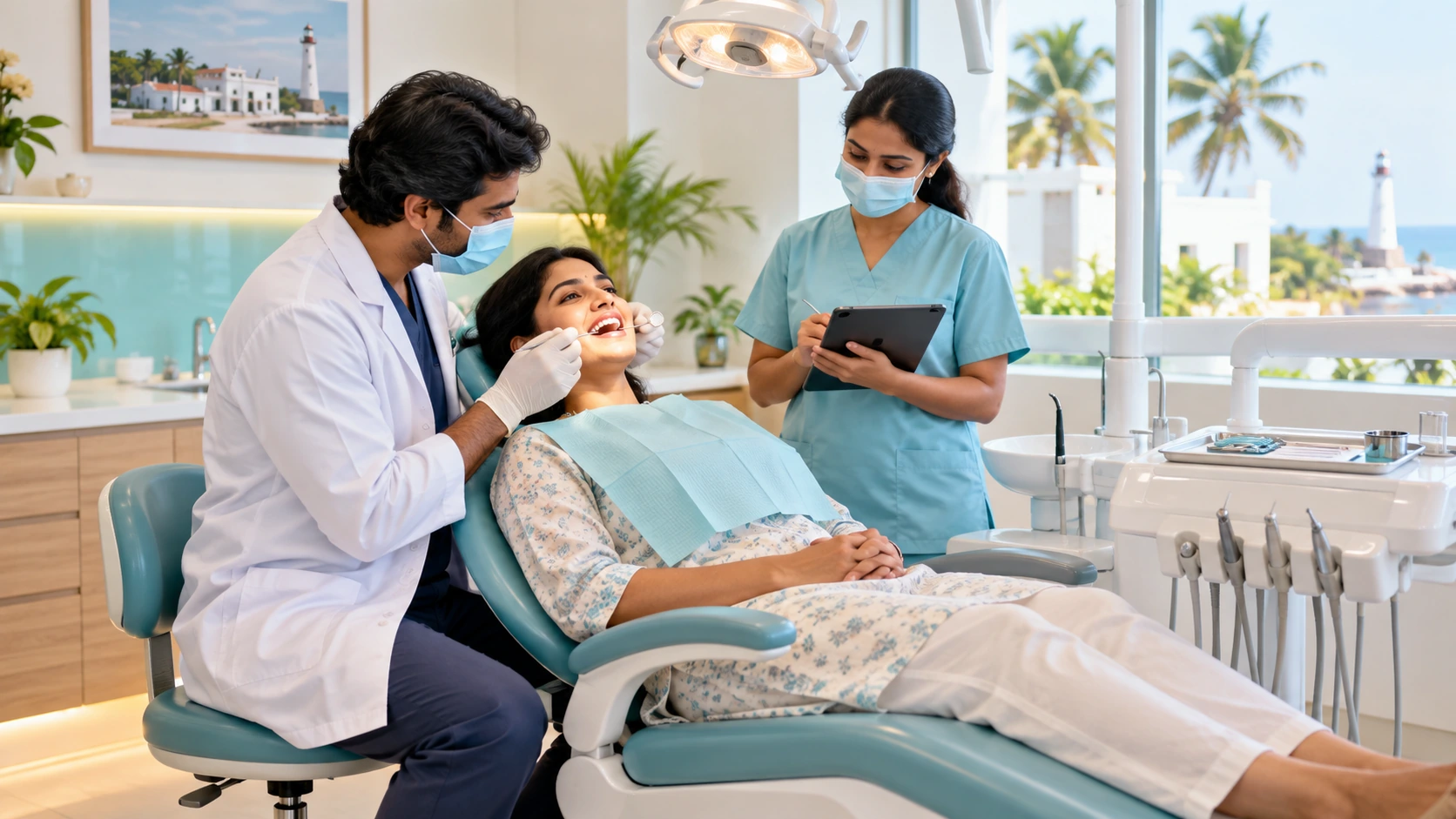 Dental checkup in Pondicherry with professional oral examination and preventive dental care