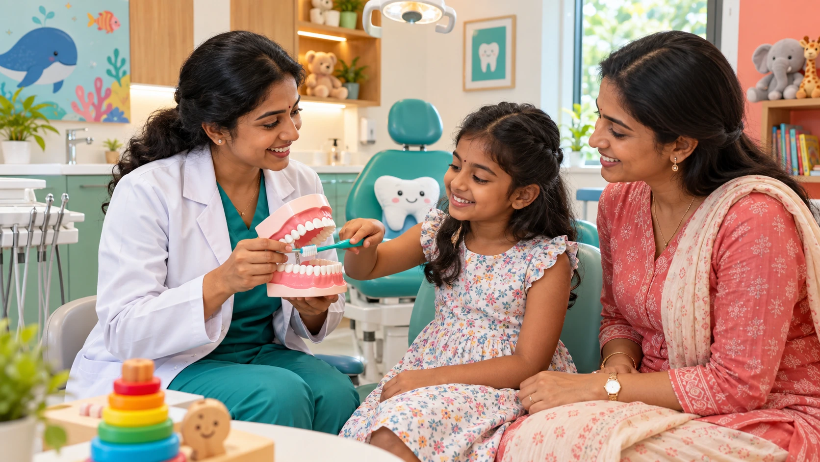 Pediatric dental care in Pondicherry for children's oral health and preventive dentistry