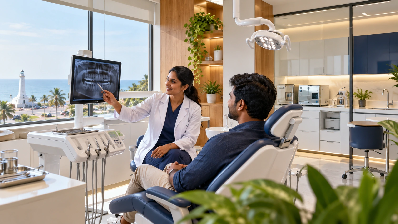 Modern dental care in Pondicherry using advanced digital dental technology